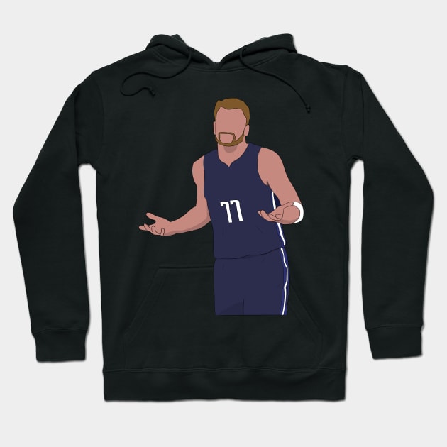 Luka Doncic Hoodie by SickSticksCo